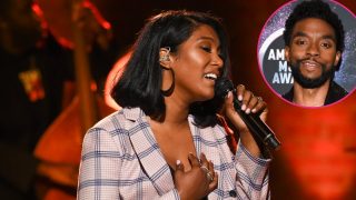 ادای احترام سیمون بوزمن به چادویک بوزمن در مراسم خیریه